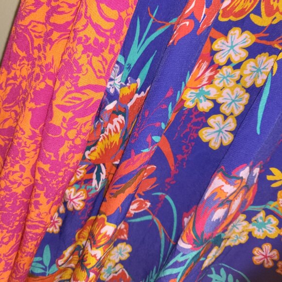 Soft Surroundings Hermosa Tunic Shirt Multi Print Plus Size 22W NWT Boho - Picture 8 of 16